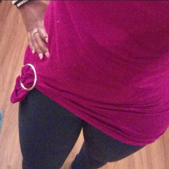 Rose Gold Circle Hair Clip Set - Picture 6 of 7